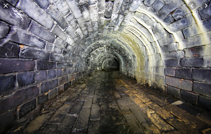 Victorian brick culvert