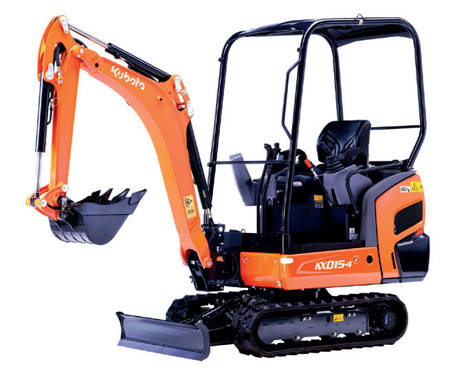 KX015-4 Mini Digger orange 