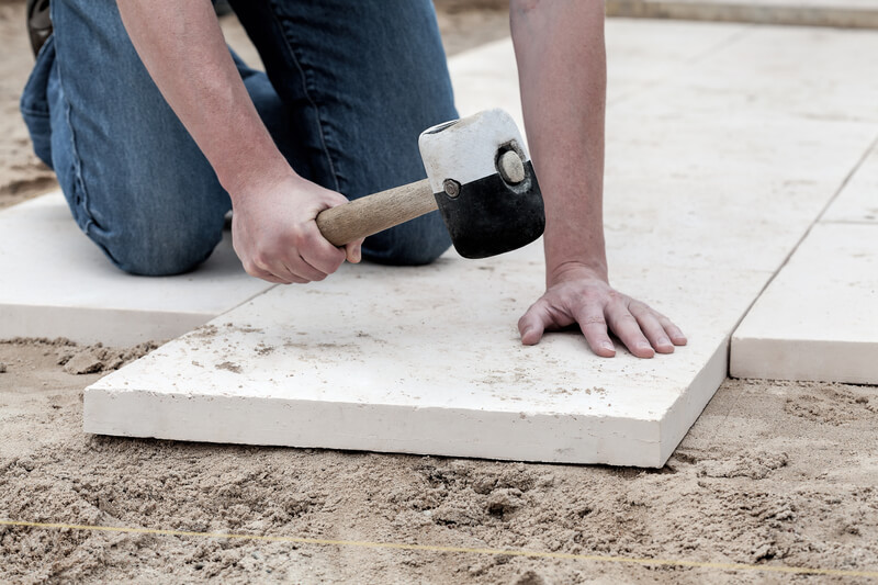 Paving sand